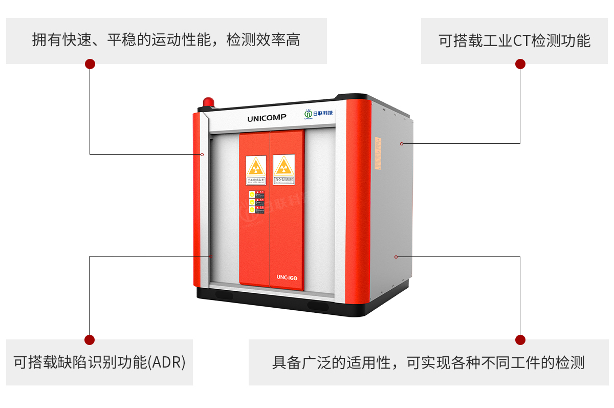 日聯科技UNC系列工業(yè)無損檢測設備特點